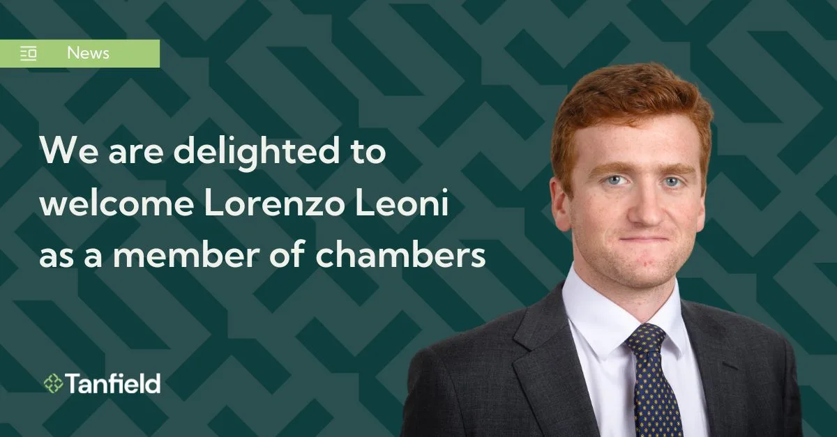 Lorenzo Leoni joins Tanfield