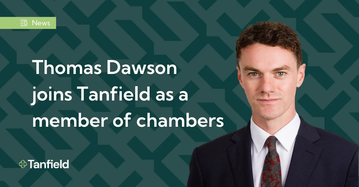 Thomas Dawson joins Tanfield